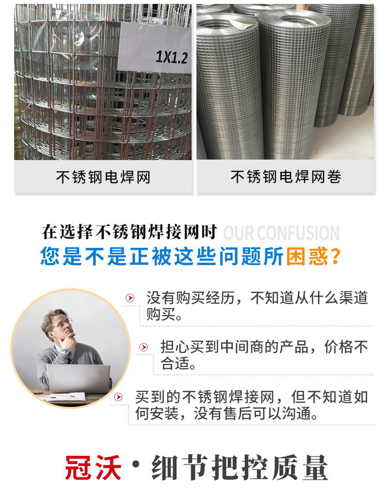 不（bú）鏽鋼焊接網片(圖（tú）2)